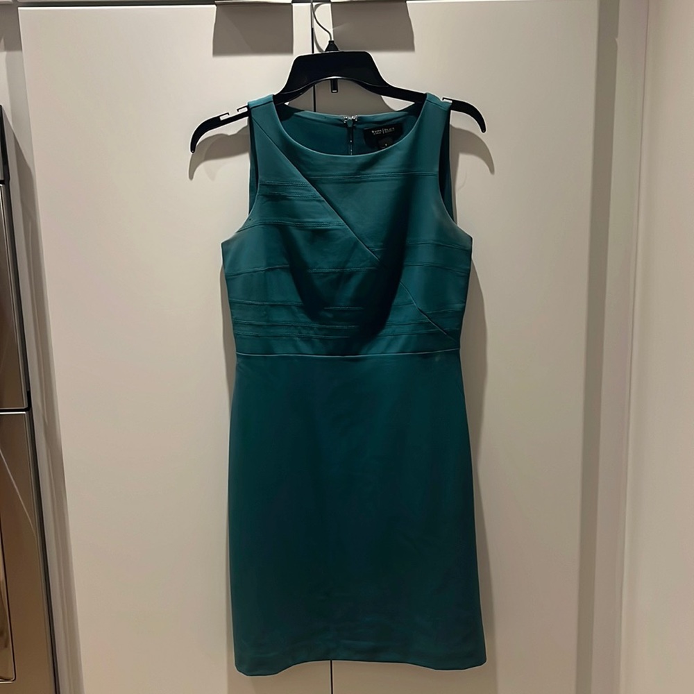 White House black market green dress